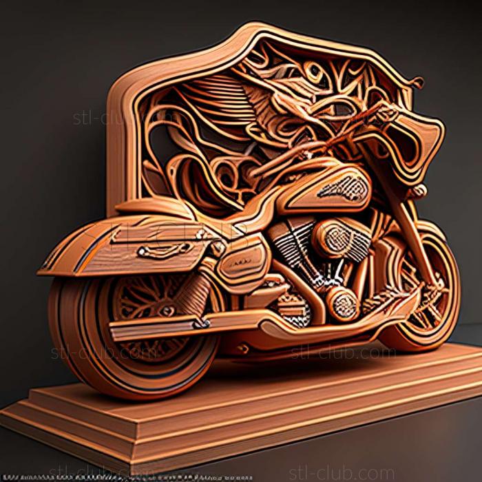 3D model Harley Davidson CVO Street Glide (STL)
